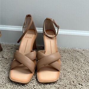 Dolce Vita Women's Brown Heeled Sandals